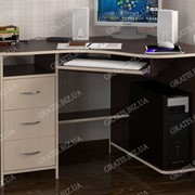 Стол компьютерный угловой СКК-1 1200х760х900мм левый фото