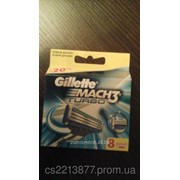 Сменные кассеты Gillette Mach3 Turbo 8's фото