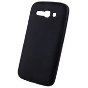 Чехол силиконовый матовый для Alcatel Pop C9 черный фото