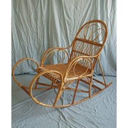 Кресло - качалка из лозы фото