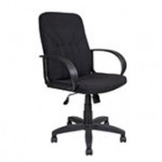 Офисное кресло AV 201 PL МК ткань черная фото