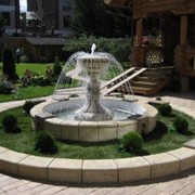 Строительство фонтанов в Астане фотография