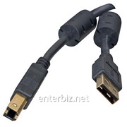Кабель ATcom USB 2.0 AM/BM 0.8 м. ferrite core, код 31451