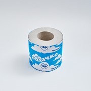 Туалетная бумага Облачко (стандарт) на втулке, 1 слой, 1 шт/уп фото