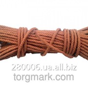 Веревка, шнур плетеный кордовый ø10 мм х 25 метров в мотке фото