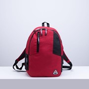 Рюкзак туристический, 35 л, отдел на молнии, наружный карман, цвет красный фото