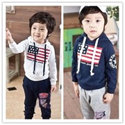 Одежда детская Free shipping fashion children suit for boy thin style spring and autumn wholesale and retail, код 1101406650 фото