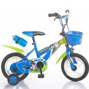 Велосипед двухколёсный JB1240 Q-D16D (Голубой с салатовым)