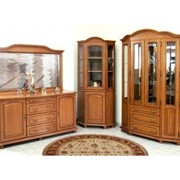 Витрина с буфетом, дерева фото