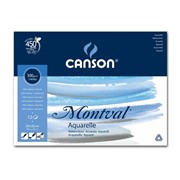 Блок для акварели Canson Montval, склеенный, 12 листов, 300 гр/м2 24 x 32 см фото
