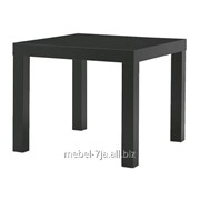 ЛАКК Придиванный столик черно-коричневый