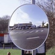 Зеркала дорожные круглые 60см, 90см, зеркала дорожные прямоугольные фото