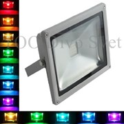 LED прожектор 20W RGB (разноцветный) фото