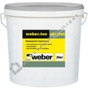 Краска фасадная Weber.ton akrylat NFAKR SU 100 25 колеровка (В007)