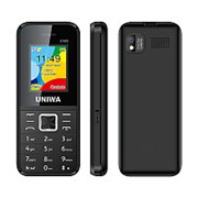 UNIWA E1802 1800 мАч 1,77-дюймовый динамик FM Радио One Ключевые фонарики Камеры Две SIM-карты Телефон с двумя