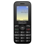 Мобильный телефон Alcatel One Touch 1016D Dual Sim Volcano Black (4894461319353), код 126864