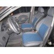 Чехлы на сиденья автомобиля Chevrolet Aveo 03-11 хетчбек 5дверей (MW Brothers премиум) фото