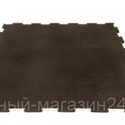 Плитка модульная ПВХ, цвет черный (цена за упаковку 14шт=1м2), рисунок-ТОЧКА фото