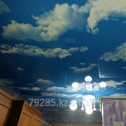 Натяжной потолок Фактурные Небо и Искра MSD фотография