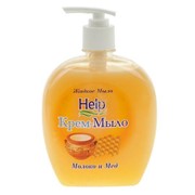 Жидкое мыло 300мл Хэлп с дозатором "Молоко и мёд" (20шт/кор)