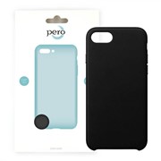 Защитный чехол PERO для iPhone 7 софт-тач/черный фотография