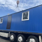 Бытовка-вагончик 8х2.4х2.5 м с электропроводкой фото