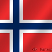 Флаг национальный Норвегия фотография
