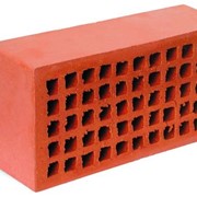 Кирпич керамический красный рельефный М150 фото