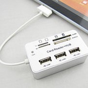 5in1 5 в 1 Card Reader USB HUB OTG для Samsung Galaxy Tab P3100 P3110 P5110 P5113 / Note 2 8.010.1 N8000 N8010 фото