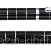 Набор Pierre Cardin PEN and PEN: ручка шариковая + роллер. Цвет - черный. фотография