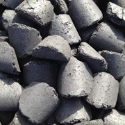 Уголь брикетированный антрацит фотография