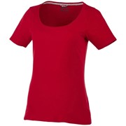 Женская футболка с короткими рукавами Bosey, темно-красный фотография