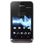 Сотовый телефон Sony Xperia tipo dual ST21i2 Black фотография