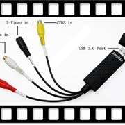 USB EasyCap видеовход видеонаблюдение оцифровка видеозахват фото