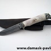 Нож из дамасской стали “Лань“ (малый) фото