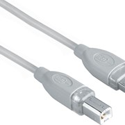 Кабель Hama H-45021 00045021 USB A(m) USB B(m) 1.8м серый фотография