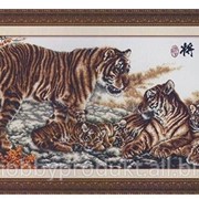 Набор для вышивания “Семья тигров “ 91005 фотография