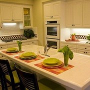 Кухонный гарнитур белый фото