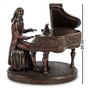 Статуэтка Моцарт за роялем под бронзу