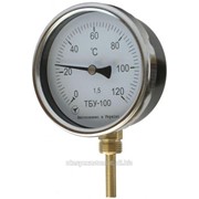 Биметаллические термометры осевые ТБУ 100 фотография