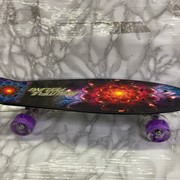 Скейт пенни борд с подсветкой 55 см