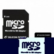 Карты памяти Silicon Power microSD 4Gb Class 4 + card reader фото