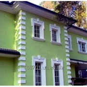 Декоративная отделка домов и покраска фасадов в Киеве фотография