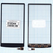Сенсорное стекло (тачскрин) для OPPO N3 черное, Диагональ 5.5, 1080x1920 фото