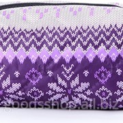 Косметичка Poolparty cosmetic-snowflakes-violet