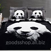 Комплект постельного белья Arya Panda сатин семейный 1001594 фото