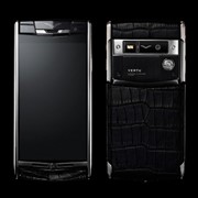 Мобильный телефон копия Vertu Signature Touch Black Alligator