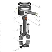 ВЛР “Комплектование деталей кривошипно-шатунного механизма двигателя“ фото