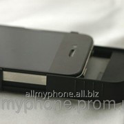 Чехол-зарядка Power Bank для мобильного телефона Apple iPhone 4G / 4S 1900 mAh Black