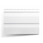 Вагонка виниловая Альта-Профиль-РОССИЯ (3,66х0,23м), цвет - Белый фотография
